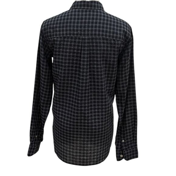 Isabel Marant Etoile Black Checkered Button Down - Picture 5 of 9